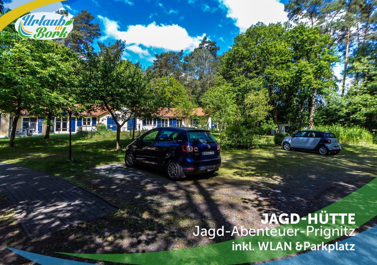 Jagd-Angler-Holzhaus-Im-Wald-Am-See Kyritz Exterior foto
