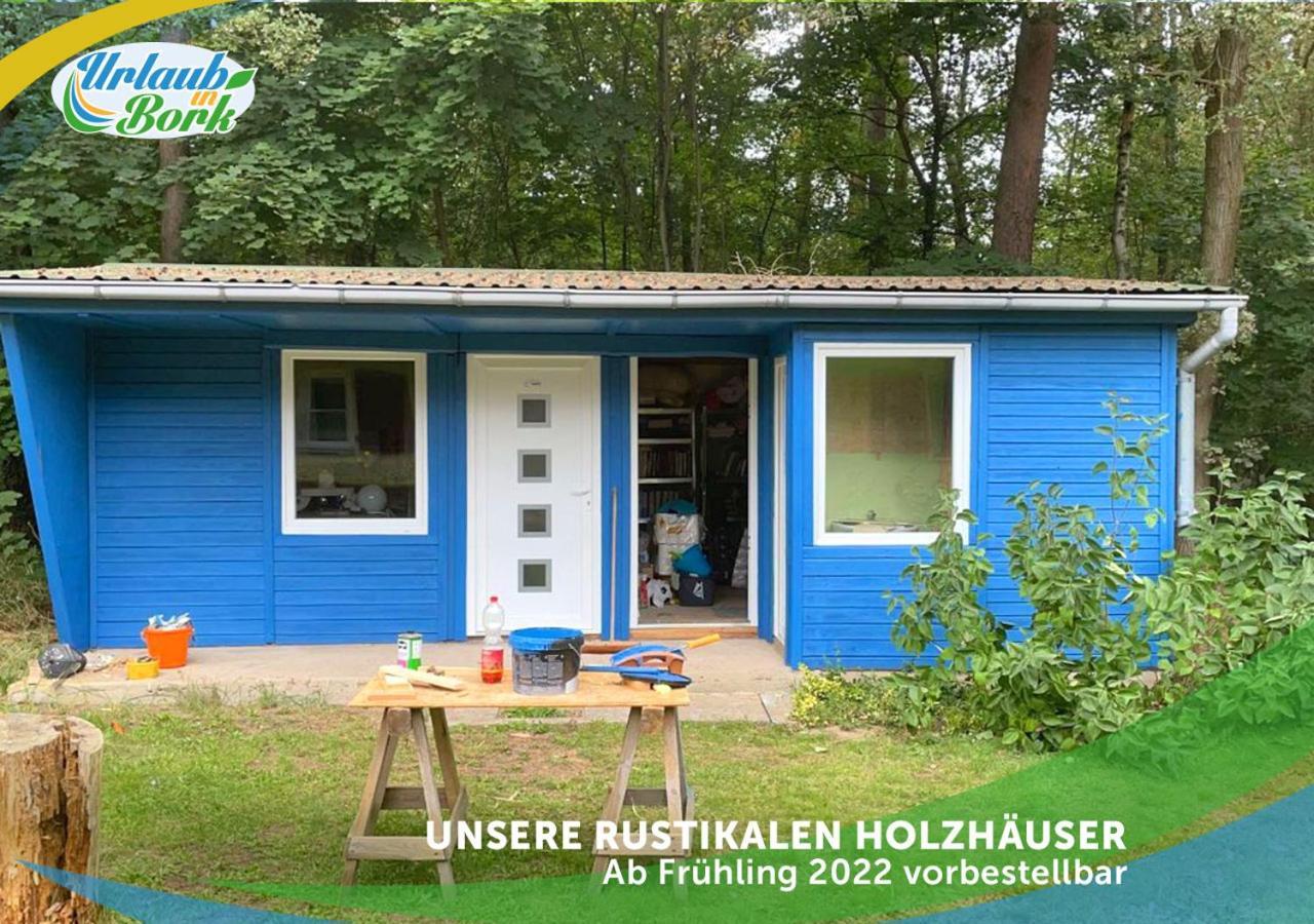 Jagd-Angler-Holzhaus-Im-Wald-Am-See Kyritz Exterior foto